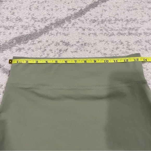 Free People Green Micro Mini Half Slip Skirt - Picture 8 of 9